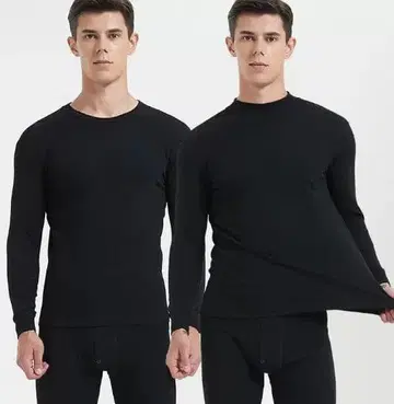 블랙 긴팔 컴프레션 셔츠