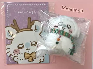 치이카와 에니마이 복권 E상 마스코트 모몽가 & 오리지널 A5 노트