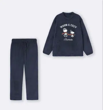 GU 마쉬멜로우 필 라운지 세트 스누피 네이비