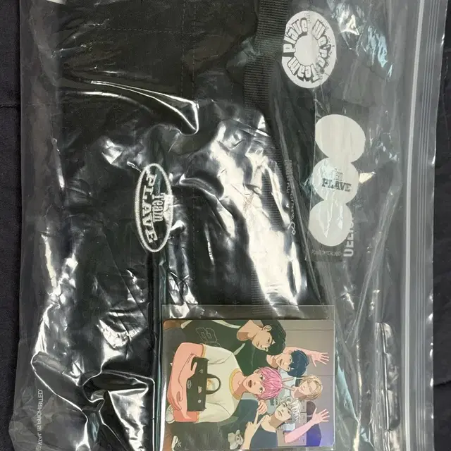 플레이브 응원봉 가방