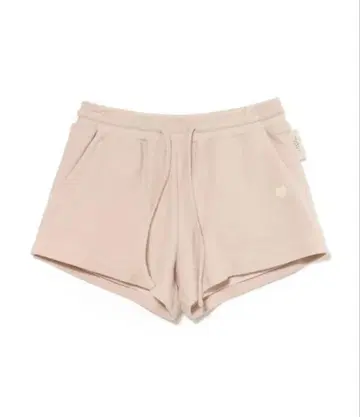 Milky pile heart short pants