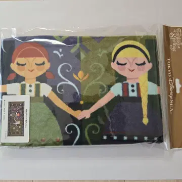 [미사용] 아나와 눈의 여왕 페이스 타월 숏