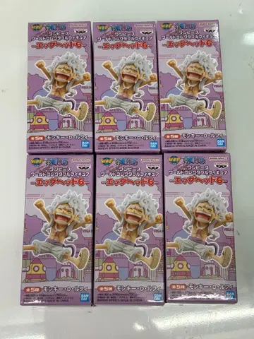 원피스 월드 컬렉터블 피규어 에그헤드 6 루피 6개