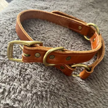 TORY 가죽 벨트 브라운 30