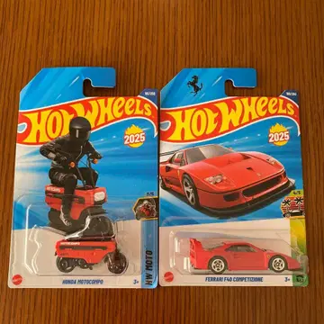 핫휠 FERRARI F40 & HONDA MOTOCOMPO
