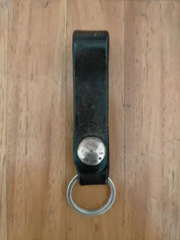 립 반 윙클 가죽 키링