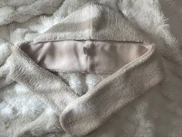 milsa 플리스 후드 머플러