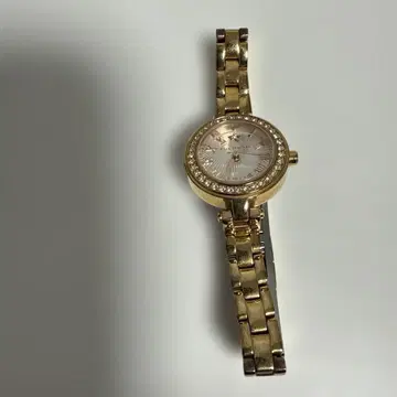 STAR JEWEL 골드 쿼츠 손목시계