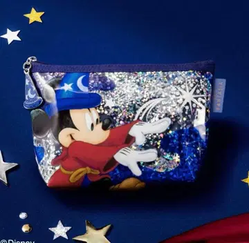 디즈니 판타지아 도쿄바나나 클리어 스팬 파우치