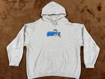 그레이 후드 부착 후드티 element 스케이트보드