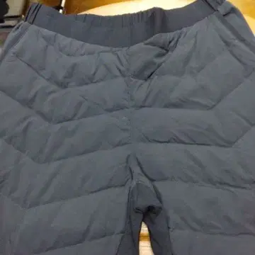 다운 팬츠 블랙 LL 사이즈