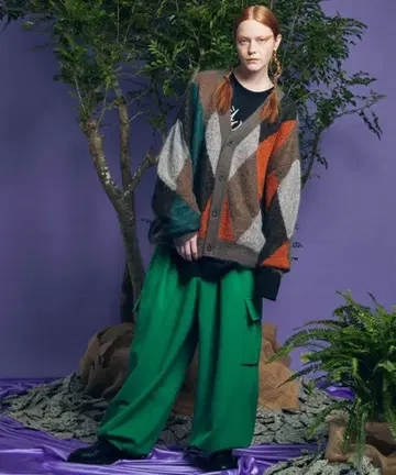 [ 새상품급 남성용 ] 모헤어 니트 가디건 MAISON SPECIAL