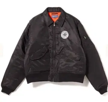 BoTT Nylon Flight Jacket MA-1 블랙 사이즈 XL