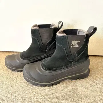 새상품 [ SOREL 박스턴 풀온 워터프루프 블랙 ]