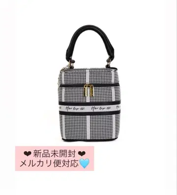 [ 새상품 ] herlipto HLT Jacquard Vanity Bag