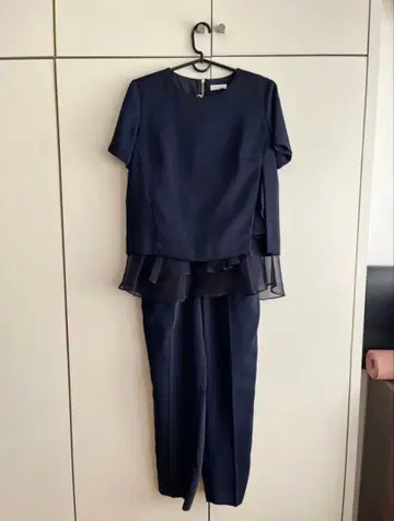 [ FRAY I.D ] 프레이 아이디 네이비 수트 셋업 결혼식 파티