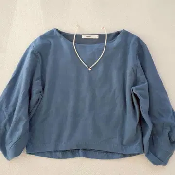 니코앤드 티셔츠 벌룬 슬리브 보트넥 오피스 캐주얼 3