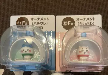 에니마이 복권 치이카와 F상 오너먼트 하치와레 치이카와 세트