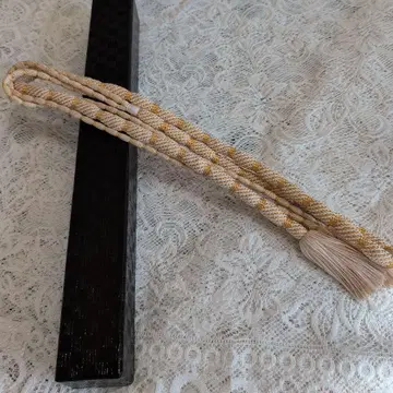 허리띠 원형 끈 금실 순수 실크 포멀 예복 원형 끈