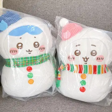 애니마이 복권 치이카와 A상 B상 하치와레 봉제 인형 세븐일레븐