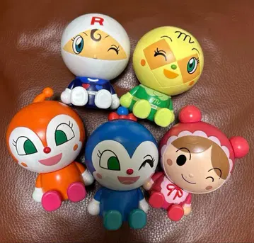 호빵맨 커다란 마스코트 코킨짱 롤빵짱 멜론빵짱