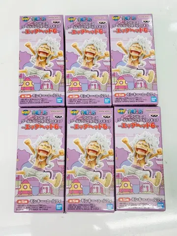 원피스 월드 컬렉터블 피규어 에그헤드6 루피 6개