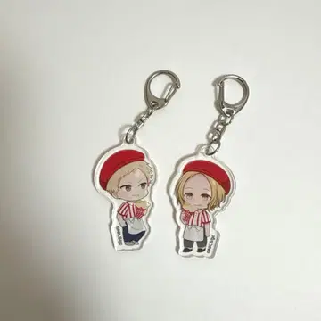 기븐 마리온 크레이프 아크릴 키링 카지 아키히코 나카야마 하루키