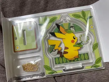 찻집 차데스 스탠드 포함 아크릴 참 컬렉션 피카츄