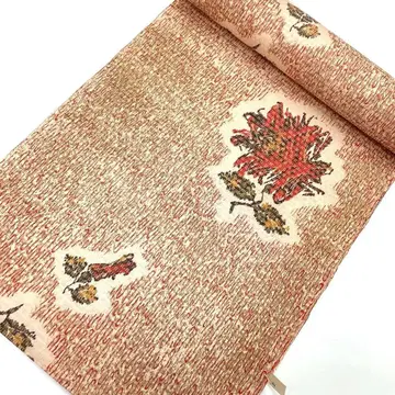 기모노 옷감, 코몬, 리메이크 소재, 메이센풍, 순수 실크 P52