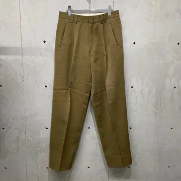 더반 원단 Modular 2 턱 슬랙스 vintage