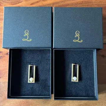 이가와 하루카 loin 로완 주얼리 귀걸이 블랑코 2개 세트