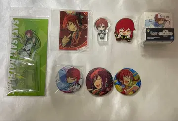 앙스타 사카사키 나츠메 아크릴 스탠드 제일 액세서리 캔뱃지 러버 클립