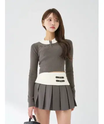 DARICH 니트 셋업 그레이