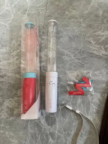 야마시타 시즈키 응원봉 2개 세트 + 야마시타 시즈키 3기생 라이브 키링