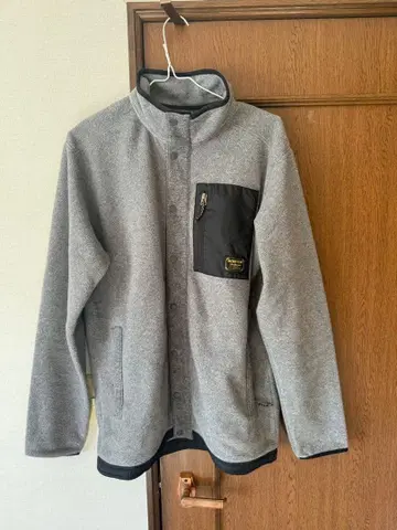 버튼 BURTON 플리스 자켓 M 사이즈 그레이 스노우보드