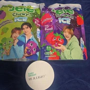 Jele Chewy Ice 2세트 베이비 브라이트 팬덤 덤 포함