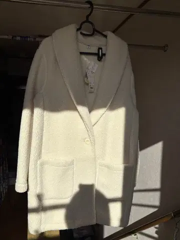 유니클로 테디 플리스 코트 XL