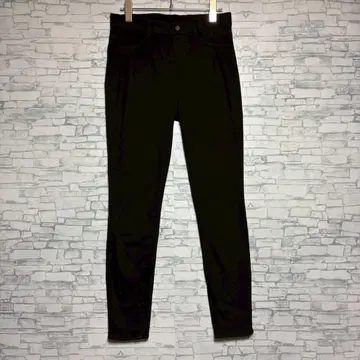 유니클로 블랙 스키니 팬츠 L 사이즈 히트텍 스트레치