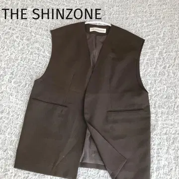 Shinzone 신존 V넥 빅 베스트 'BIG VEST'