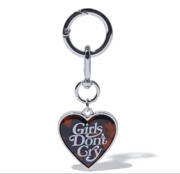 GIRLS DON'T CRY TORTOISESHELL KEYRING