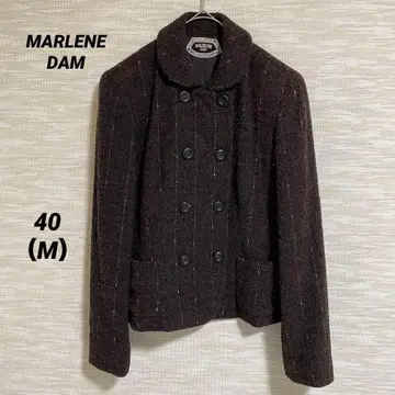 [새상품급] 마렌담 더블 버튼 자켓 [M] 둥근 카라 엘레강트 0323