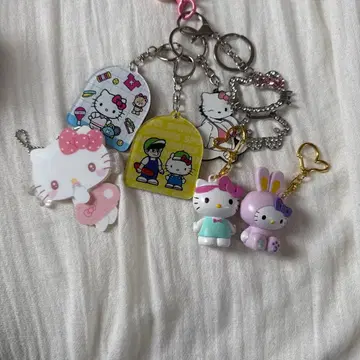 헬로키티 스트랩 7개 세트