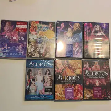 ALDIOUS 라이브 DVD 세트