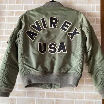 AVIREX MA-1 자켓 올리브 그린