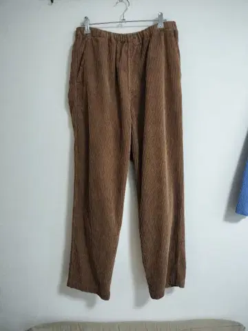 JOHNBULL 코듀로이 이지 팬츠 브라운