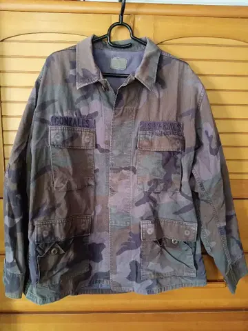 [레어 퍼플 컬러] U.S. MARINES 밀리터리 자켓 카모 패턴