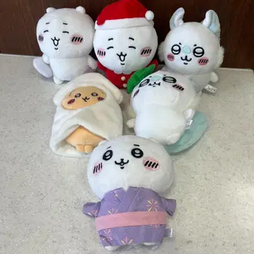 치이카와 프라이스 봉제 인형 모듬 6개 세트 중복 없음 토끼