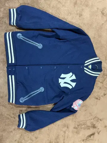 New York Yankees 바시티 자켓 네이비