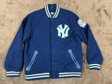 New York Yankees 바시티 자켓 네이비