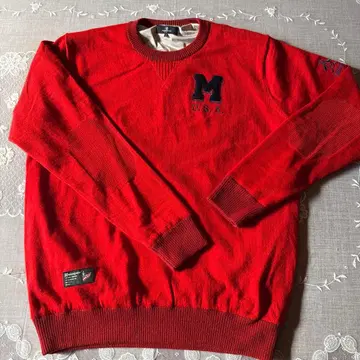 먼싱웨어 안감 있는 남성용 스웨터 L 사이즈